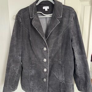 Susan Graver Gray Denim Women's Jacket